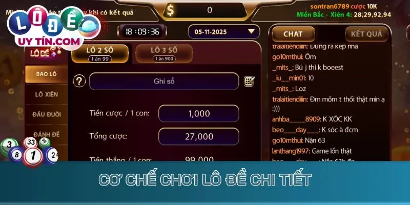 Lô Đề Gemwin - Sân Chơi Trực Tuyến Cược Nhỏ, Ăn Thưởng Lớn 3 Cơ chế chơi lô đề chi tiết