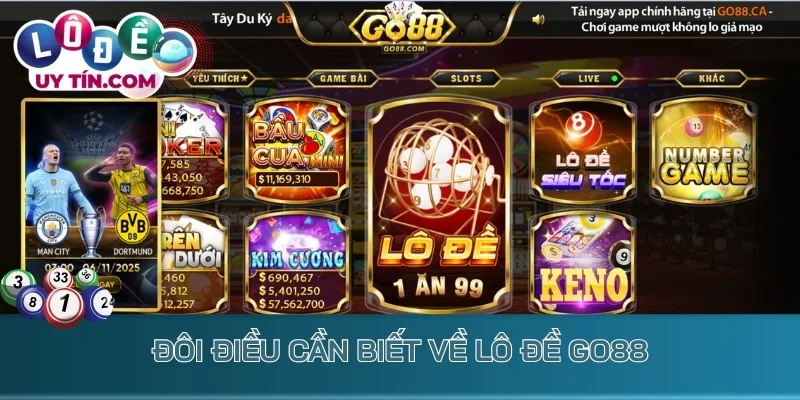 Lô Đề Go88 - Chinh Phục Các Con Số Bí Ẩn Chốt Lời 1 Ăn 99 2 Đôi điều cần biết về lô đề Go88