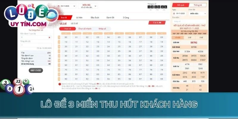Lô Đề Vin88 - Điểm Đến Soi Cầu Lô Đề Online Hot Nhất 2026 3 Lô đề 3 miền thu hút khách hàng